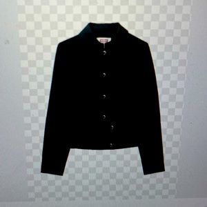 Etc by Carlise mezzaluna jacket, new with tags, black, classic fit, Size‎ 10